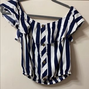 Two piece set. Top and shorts.